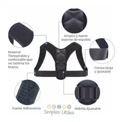 HOME - Corrector De Postura Espalda Hombres Y Mujeres Unisex