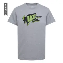 NIKE - Camiseta Nkb Adp Df Tee Niño-Gris