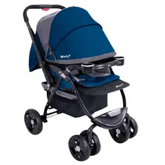 EBABY - Coche de paseo BORIS EB1144 Azul