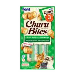 GENERICO - Snack Cremoso Para Gato Inaba Churu Bites Pollo Atún