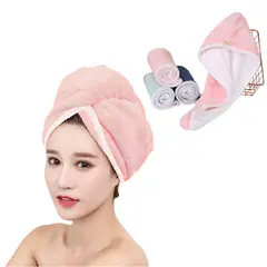 MULTIPLACE COLOMBIA - Toalla Turbante Secado Rápido Cabello Suave Microfibra Fina