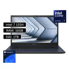 ASUS - PORTATIL EXPERTBOOK INTEL ULTRA 7 155H RAM 16GB SSD 1TB - WIN11PRO