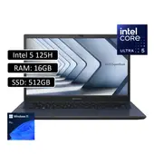 ASUS - PORTATIL EXPERTBOOK INTEL ULTRA 5 125H RAM 16GB SSD 512GB - WIN11PRO