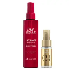 WELLA - Tratamiento Ultimate Repair x 140ml + Oleo 30ml