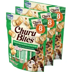 GENERICO - Inaba Churu Bites Perro Pollo Pack 8 Atún