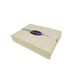 VENECIA - Juego de sabanas - King 30cm - 420 hilos Algodón - Marfil