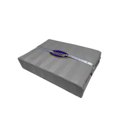 VENECIA - Juego de sabanas - King 30cm - 420 hilos Algodón - Gris