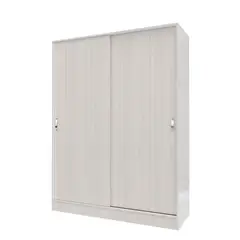 MADERKIT - Closet Armario de Puertas Corredizas Berlín 150cm