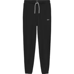 TOMMY HILFIGER - Jogger negro relaxed con inscripción