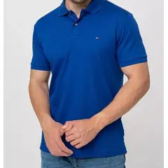 TOMMY HILFIGER - Polo 1985 azul índigo de corte regular para hombre