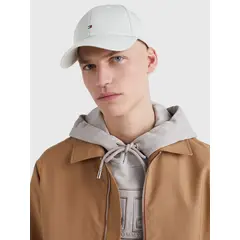 TOMMY HILFIGER - Gorra gris classic de algodón.