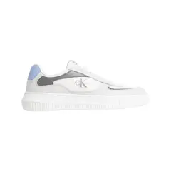 CALVIN KLEIN - Tenis blanco blanco chunky cupsole