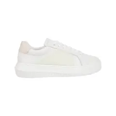 CALVIN KLEIN - Tenis blanco chunky cupsole frosted