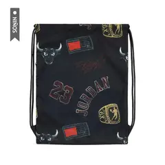 NIKE - Gym Sack Jan Jersey Gym Sack Niño-Negro