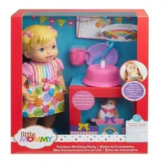 LITTLE ME - Muñeca Little Mommy Fiesta Cumpleaños Torta Con Luz