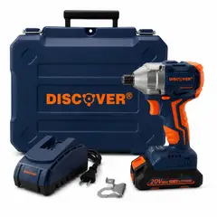 DISCOVER - Llave impacto 20V 250Nm 1 bat 2Ah Brushless FCID250LFX