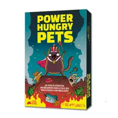JUGANDO Y EDUCANDO - Juego De Mesa Estratégico Power Hungry Pets Niños Adultos
