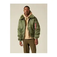 ALPHA INDUSTRIES - Chaqueta de Piloto B-15 Bomber Jacket