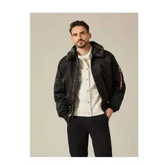 ALPHA INDUSTRIES - Chaqueta de Piloto B-15 Bomber Jacket