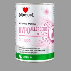 GENERICO - Disugual Alimento Paté Perros Conejo Hypoallergenic 400gr