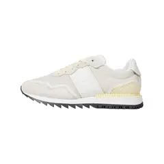 TOMMY HILFIGER - Tenis amarillo de estilo running retro