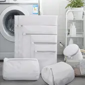 GENERICO - Set X8 Bolsas Malla Fina Para Lavar Ropa Delicada