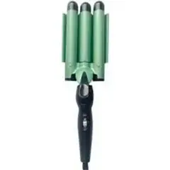 SHUNGA - Pinza Rizadora Profesional 3 Tubos Aguacate