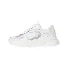 TOMMY HILFIGER - Tenis blanco de estilo running metalizadas