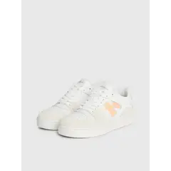 CALVIN KLEIN - Tenis blanco basket cupsole