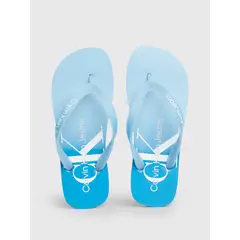 CALVIN KLEIN - Sandalias azul degradadas