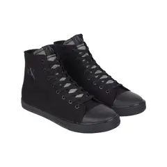 CALVIN KLEIN - Tenis Negro Altos Vulcanizados Para Hombre