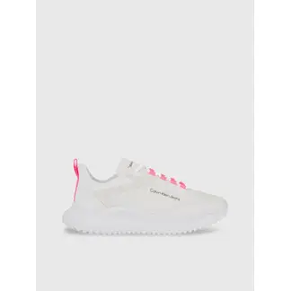 CALVIN KLEIN - Tenis blanco eva runner de malla