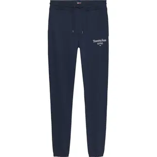 TOMMY HILFIGER - Joggers azul gráfico con logo Tommy Jeans