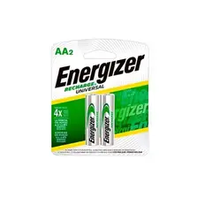 ENERGIZER - 2 Pilas Baterías Recargables Aa 2.000 Mah