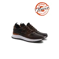 SAN POLOS - Zapatos Sneakers Hombre 3786 Pardo