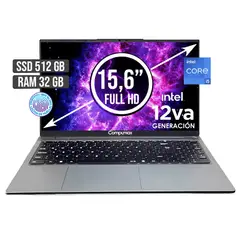 COMPUMAX - PORTATIL INTEL CORE I5-12450H SSD 512GB RAM 32GB LED 15,6 FULL HD