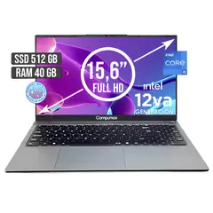 COMPUMAX - PORTATIL INTEL CORE I5-12450H SSD 512GB RAM 40GB LED 15,6 FULL HD