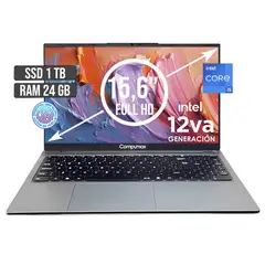 COMPUMAX - PORTATIL INTEL CORE I5-12450H SSD 1TB RAM 24GB LED 15,6 FULL HD