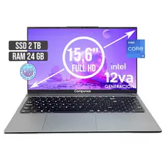 COMPUMAX - PORTATIL INTEL CORE I5-12450H SSD 2TB RAM 24GB LED 15,6 FULL HD