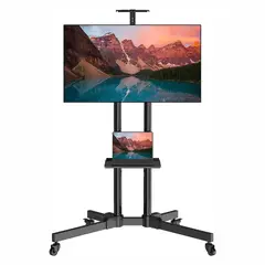 GENERICO - Soporte De Pedestal Para Tv 32 A 65 Altura Ajustable A1600