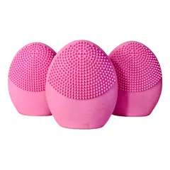 GENERICO - Limpiador Facial Vibrador Silicona Quirúrgica Colores
