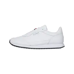 TOMMY HILFIGER - Tenis Blancos Tipo Deportivas De Cuero