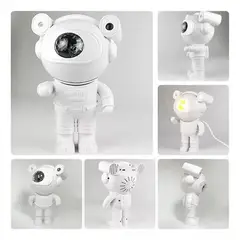 SEISA - Lámpara Proyector Para Niños Diseño De Astronauta