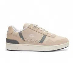 LACOSTE - Zapatilla Hombre T-clip 47SMA0067 Color Beige