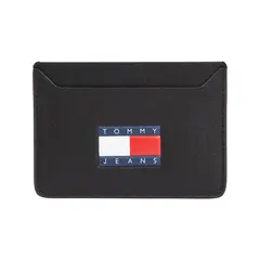 TOMMY HILFIGER - Tarjetero negro TJM archive
