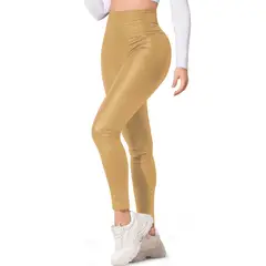 MARKETING PERSONAL - Legging Mujer Dorado Mp 75856