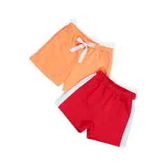 MARKETING PERSONAL - Short Paq X2 Infantil Roja Mp 92838