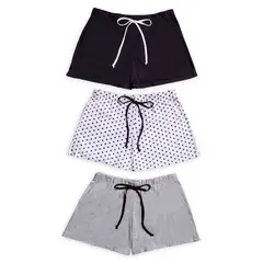 FORMAS INTIMAS - Short Paq X3 Mujer Multicolor 76308