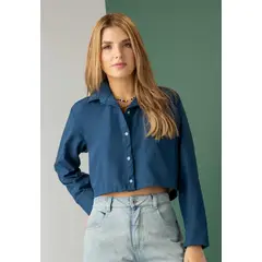 RUTTA - Camisa Mujer Azul 6928