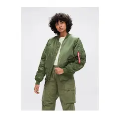 ALPHA INDUSTRIES - Chaqueta de Mujer Ma-1 W Bomber Jacket_.